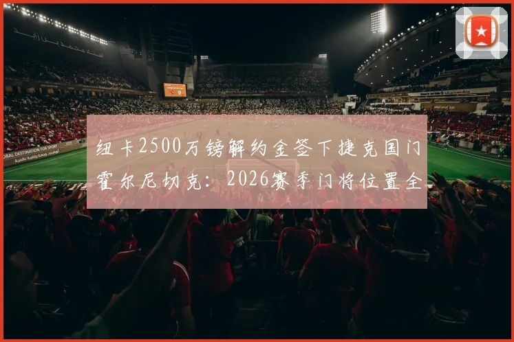 纽卡2500万镑解约金签下捷克国门霍尔尼切克：2026赛季门将位置全面升级，他与瓦茨利克谁更强？深度解析